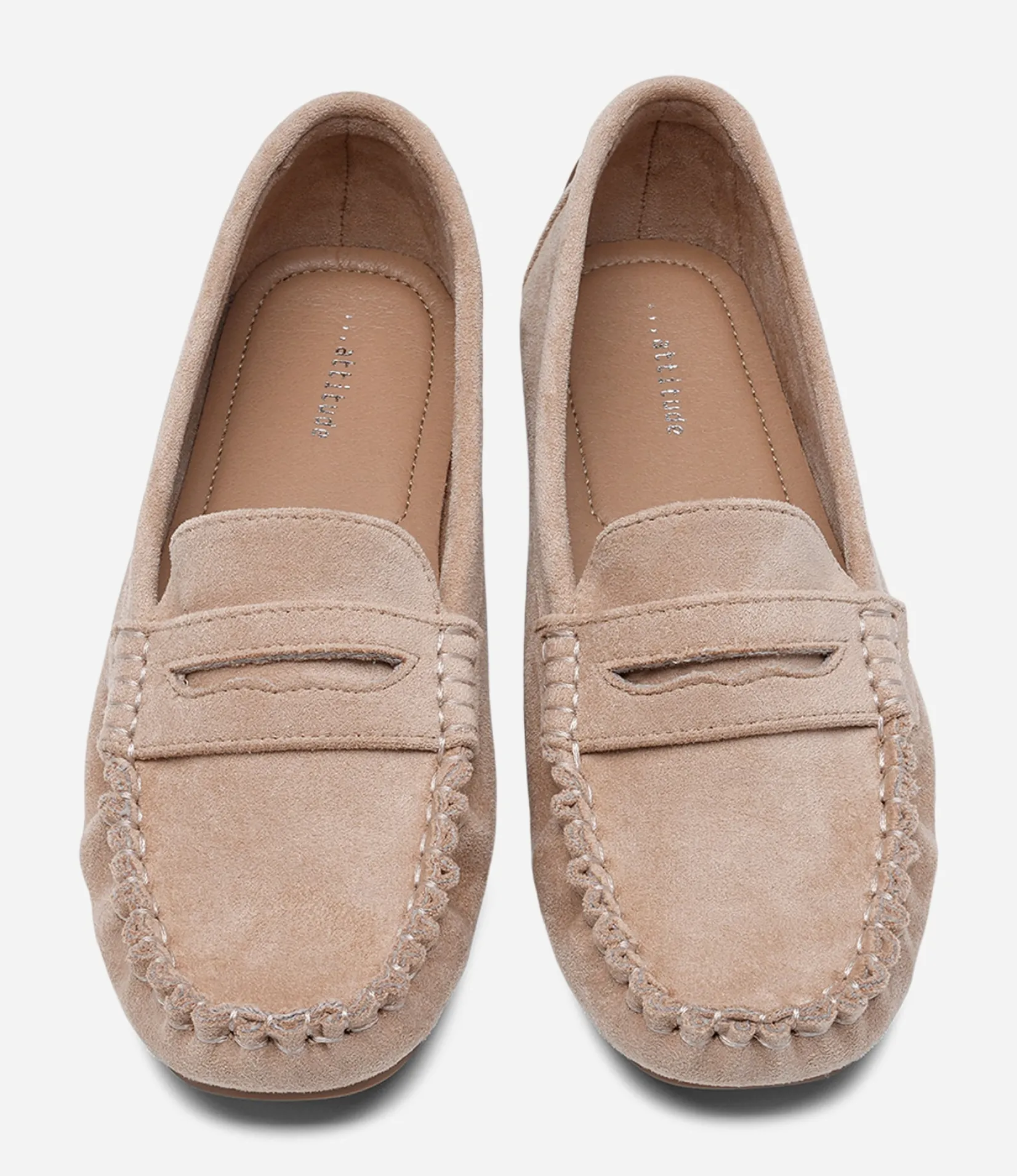 ATTITUDE Loafers|Vårskor<,Mockasiner