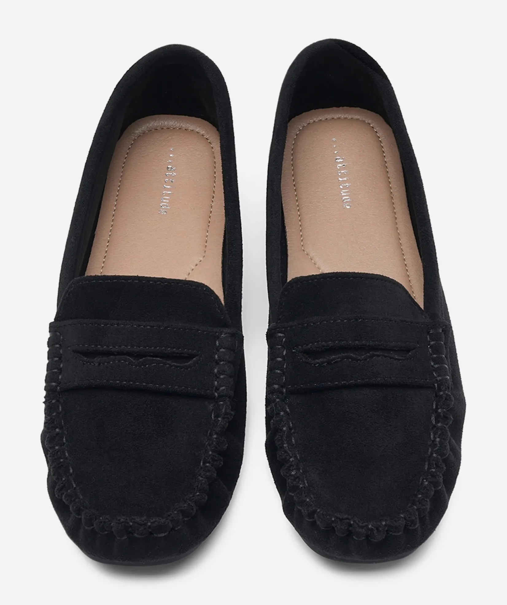ATTITUDE Loafers|Vårskor<,Mockasiner