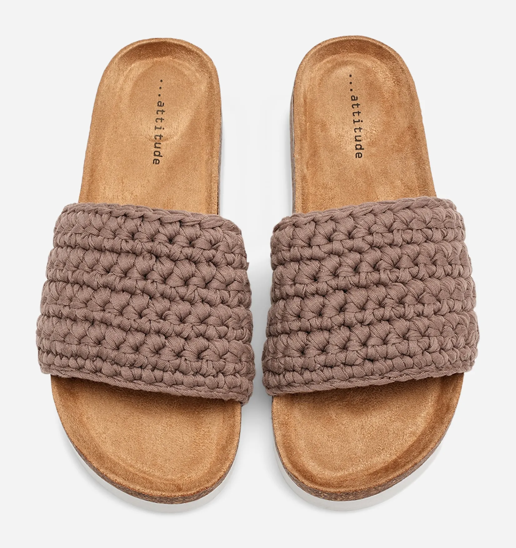 ATTITUDE Sandaler|Tofflor<,Sandaler med platåsula