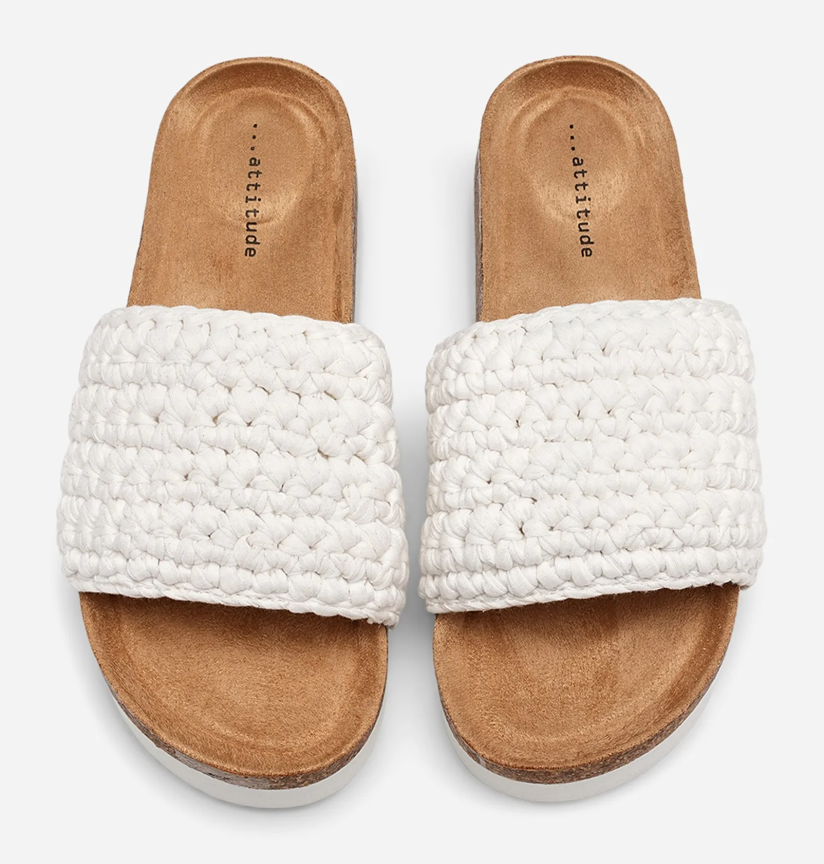 ATTITUDE Sandaler|Tofflor<,Sandaler med platåsula