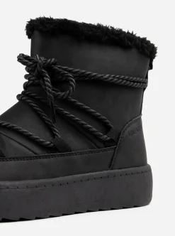 ATTITUDE Boots Och Kängor|Vinterskor<,Varmfodrade boots med snörning