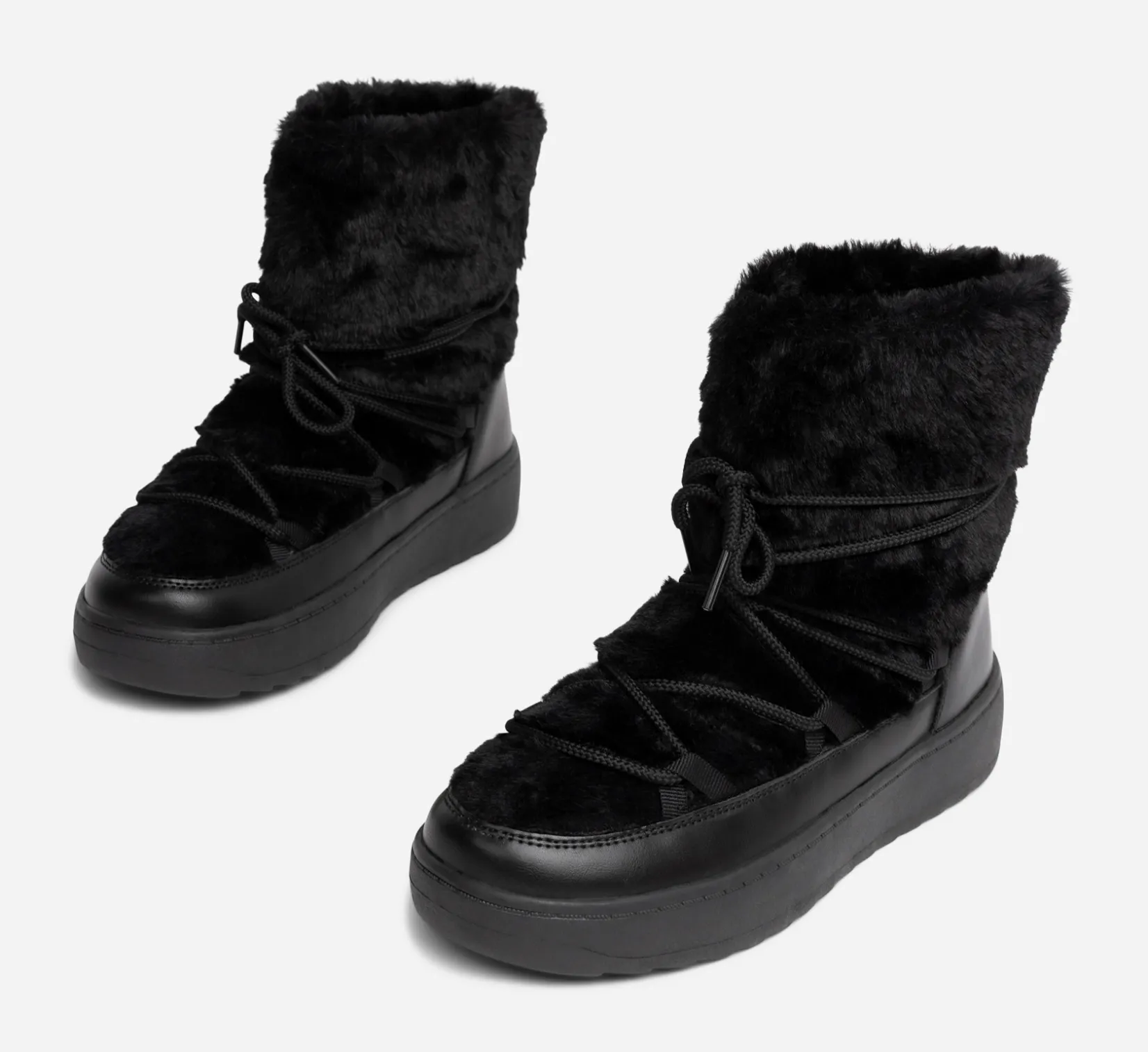 ATTITUDE Boots Och Kängor|Vinterskor<,Varmfodrade boots med snörning