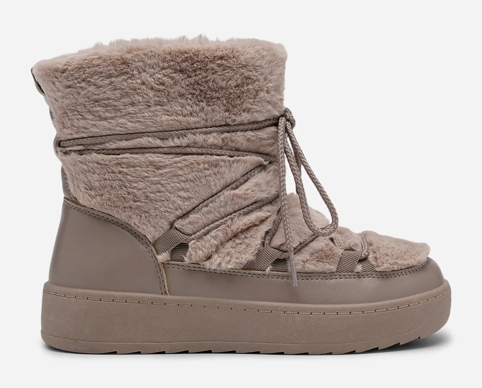 ATTITUDE Boots Och Kängor|Vinterskor<,Varmfodrade boots med snörning