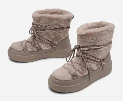 ATTITUDE Boots Och Kängor|Vinterskor<,Varmfodrade boots med snörning