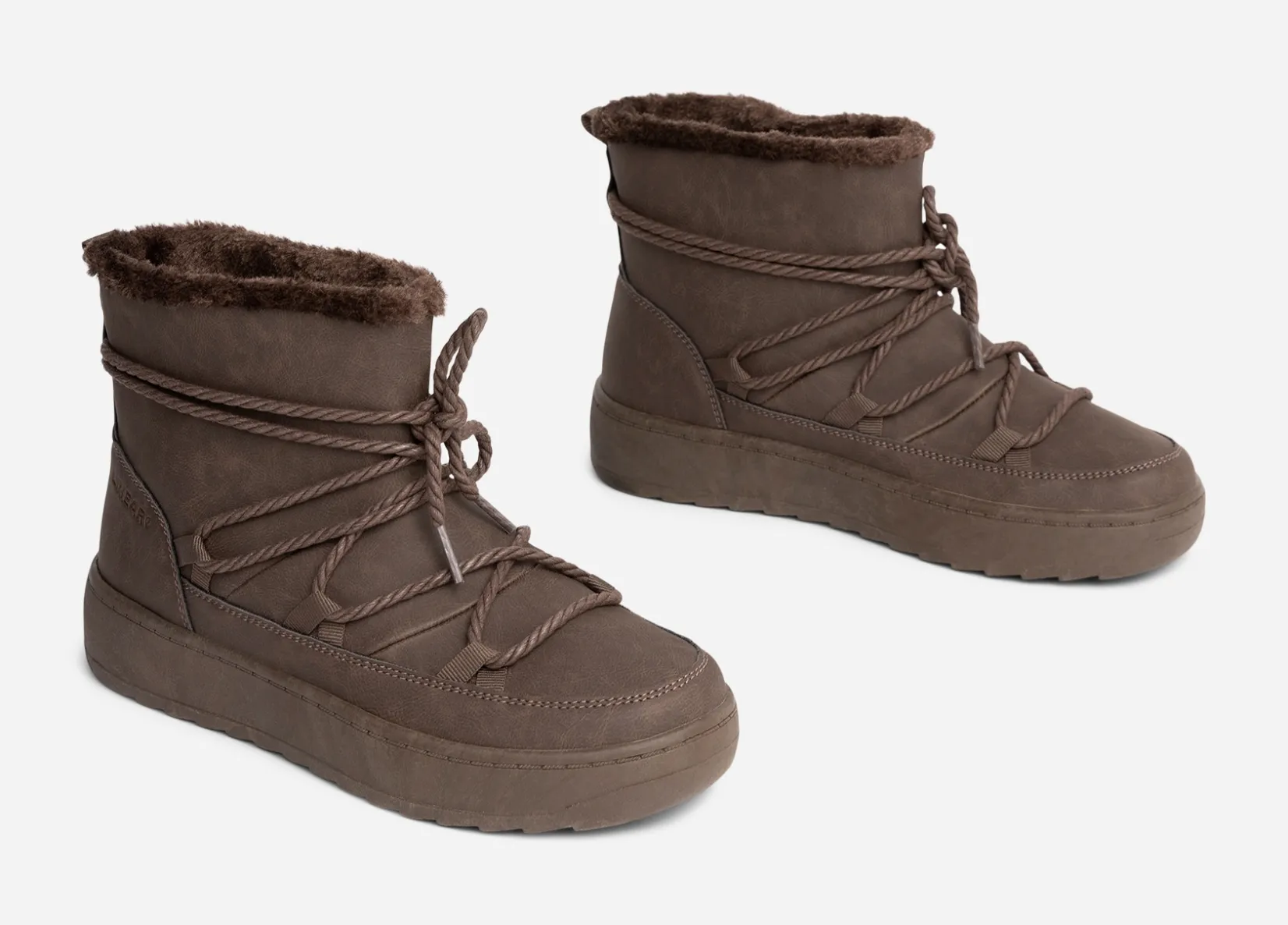 ATTITUDE Boots Och Kängor|Vinterskor<,Varmfodrade boots med snörning