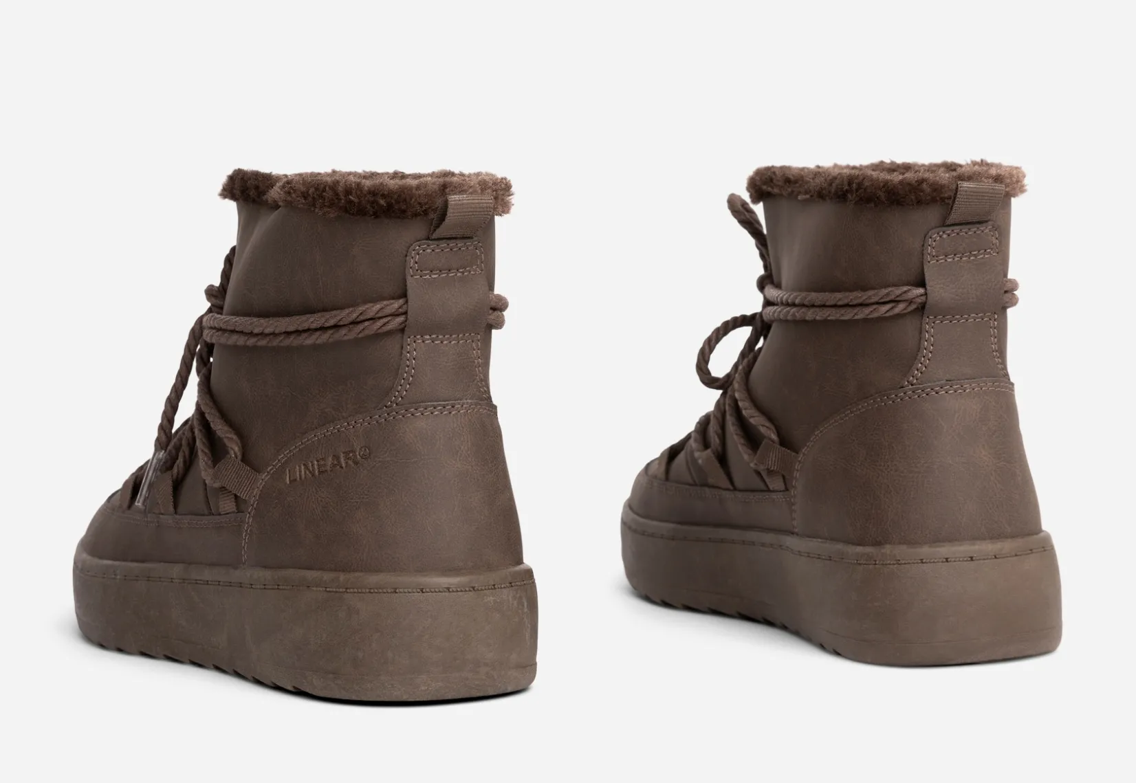 ATTITUDE Boots Och Kängor|Vinterskor<,Varmfodrade boots med snörning