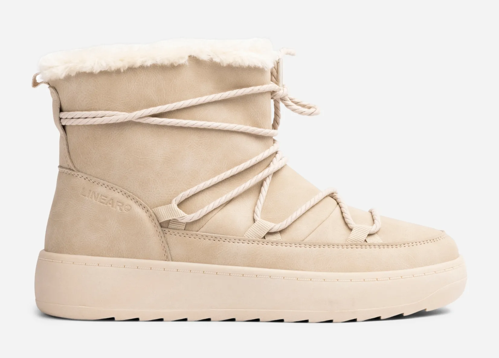 ATTITUDE Boots Och Kängor|Vinterskor<,Varmfodrade boots med snörning