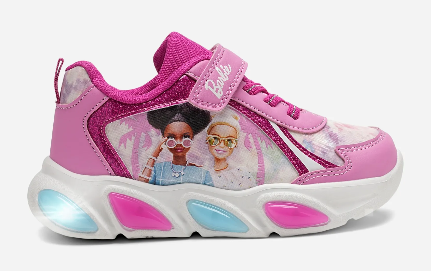 Barn Barbie Blinkande Barnskor|Sneakers<,Blinkande sneakers