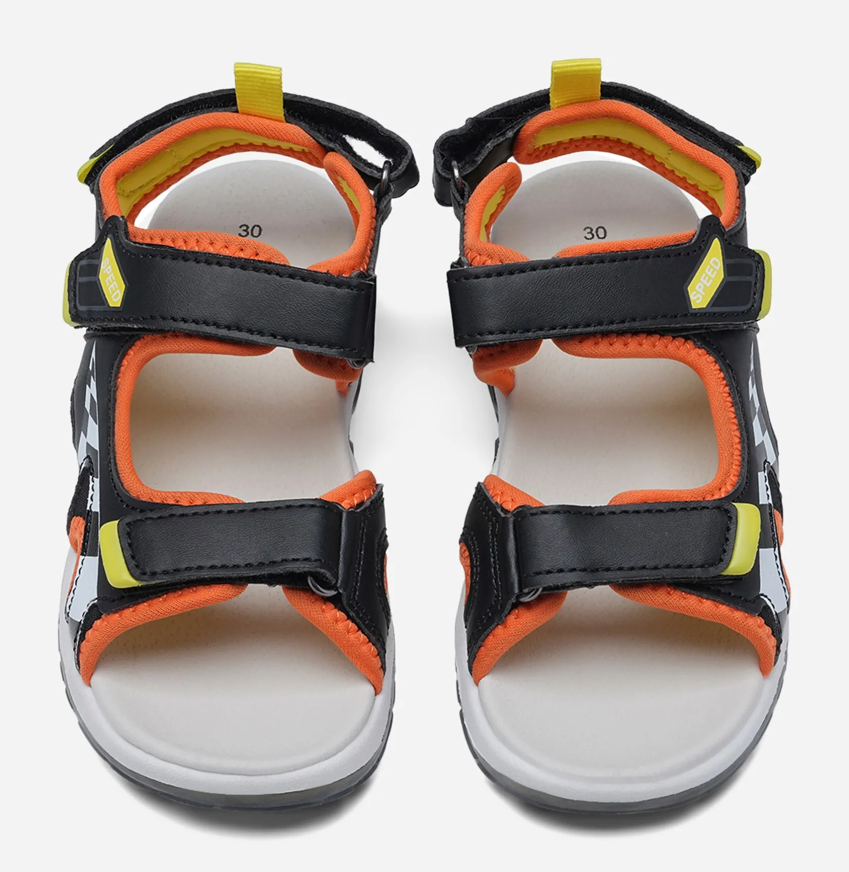 Barn DINSKO Blinkande Barnskor|Sandaler<,Blinkande sandaler