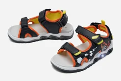 Barn DINSKO Blinkande Barnskor|Sandaler<,Blinkande sandaler