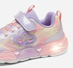 Barn DINSKO Blinkande Barnskor|Sneakers<,Blinkande sneakers