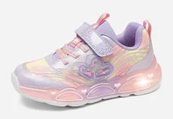 Barn DINSKO Blinkande Barnskor|Sneakers<,Blinkande sneakers