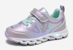 Barn DINSKO Blinkande Barnskor|Sneakers<,Blinkande sneakers