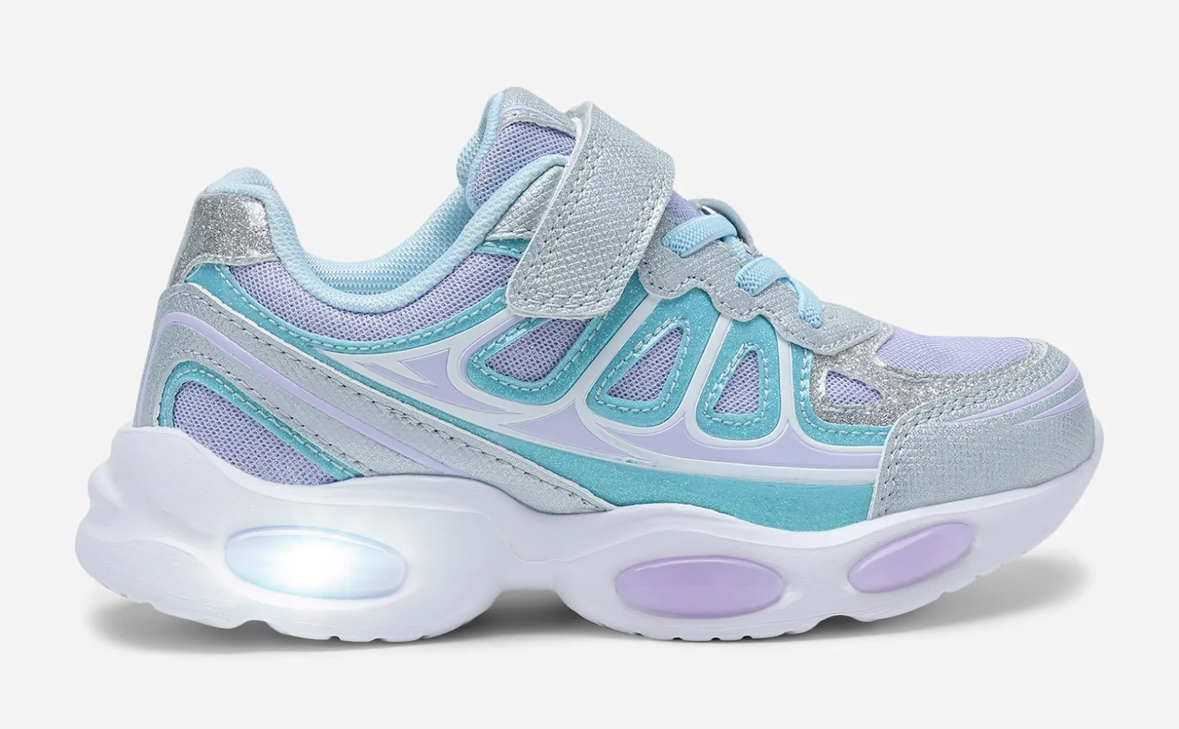 Barn DINSKO Blinkande Barnskor|Sneakers<,Blinkande sneakers