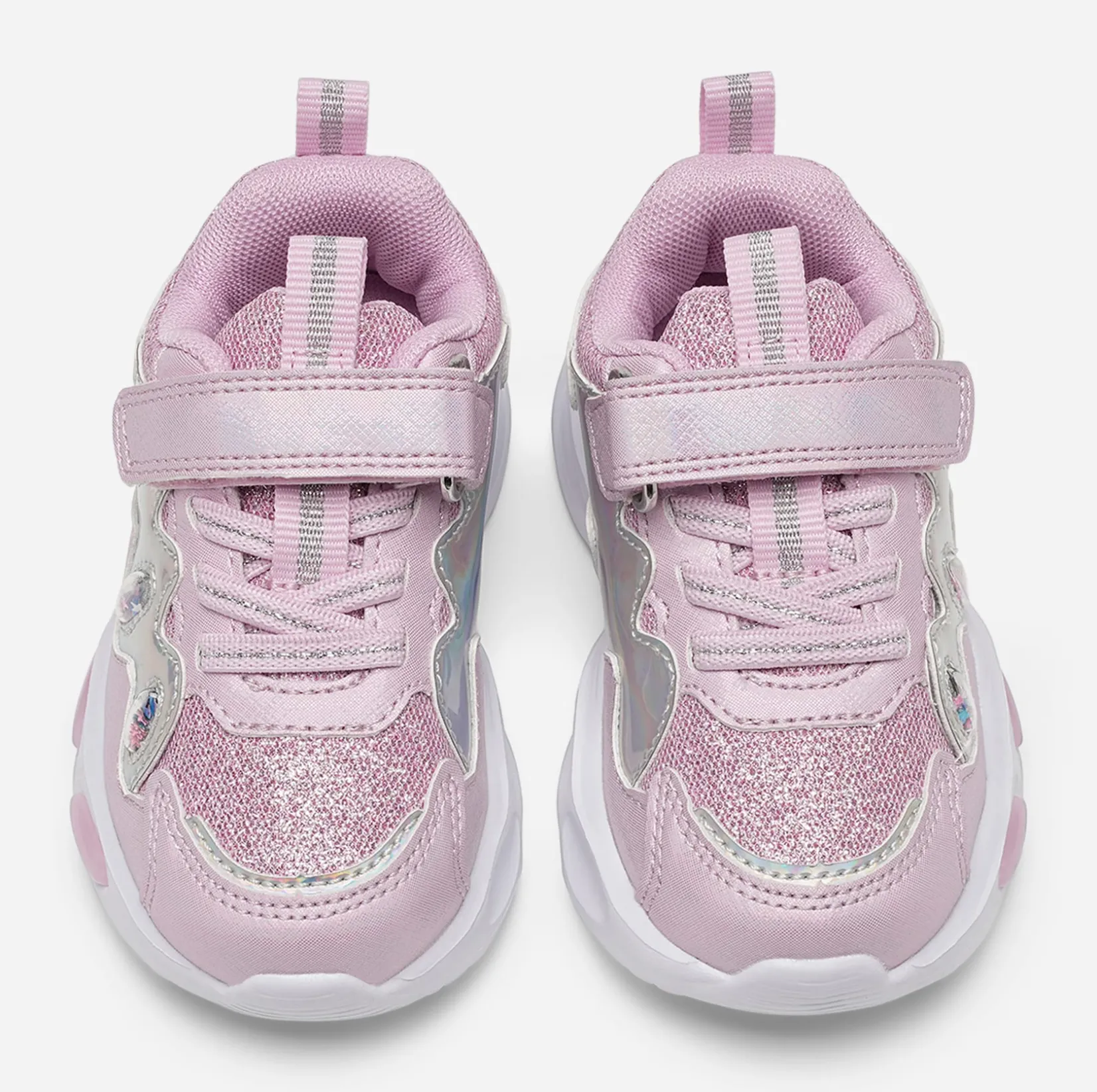 Barn DINSKO Blinkande Barnskor|Sneakers<,Blinkande sneakers
