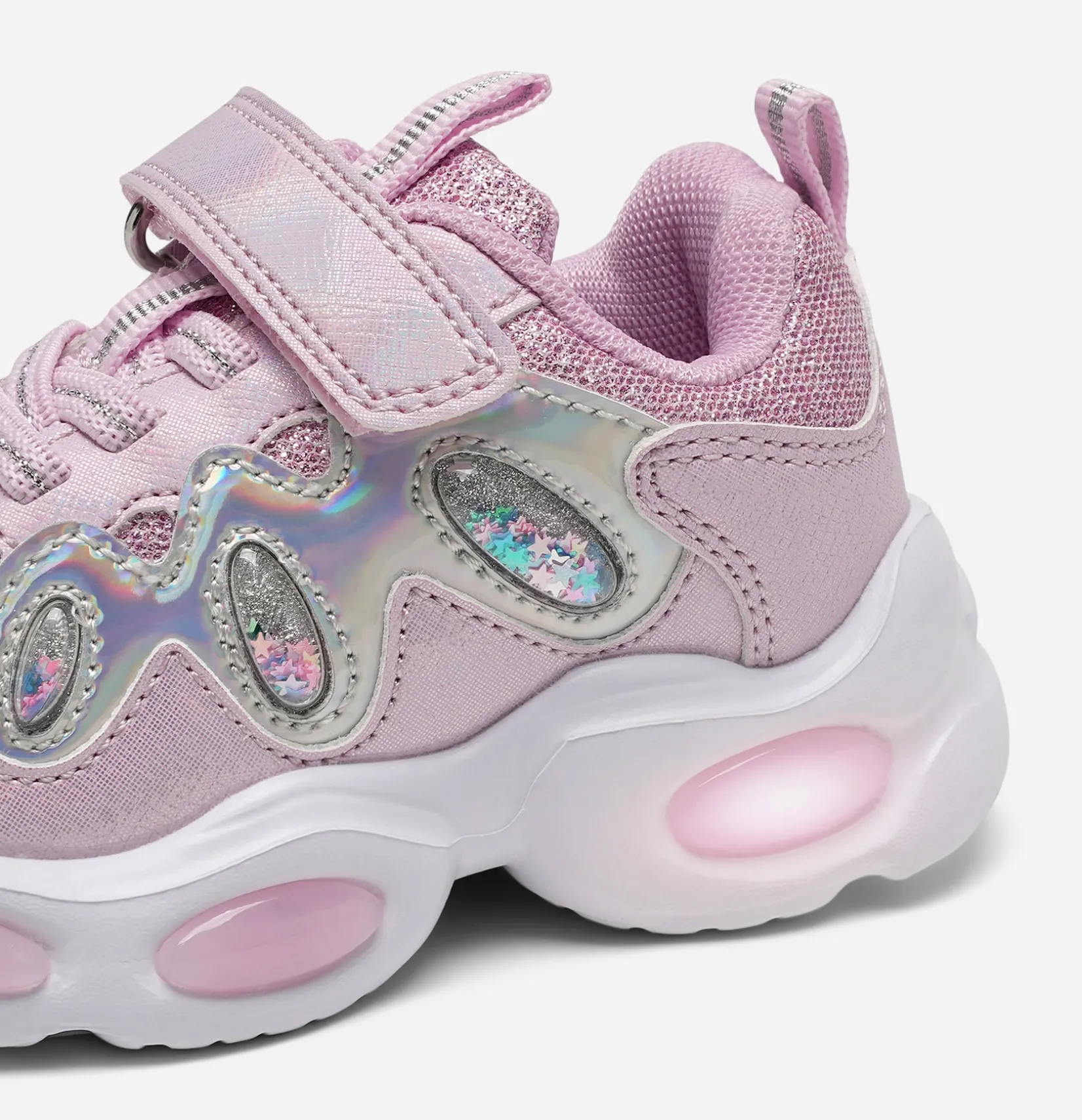 Barn DINSKO Blinkande Barnskor|Sneakers<,Blinkande sneakers