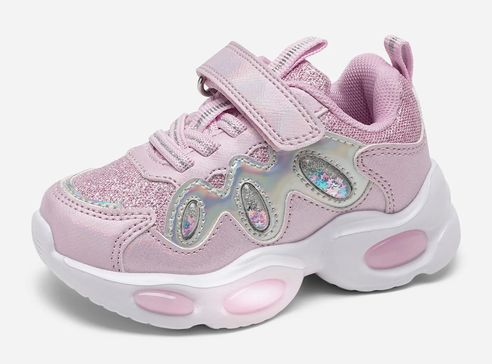 Barn DINSKO Blinkande Barnskor|Sneakers<,Blinkande sneakers
