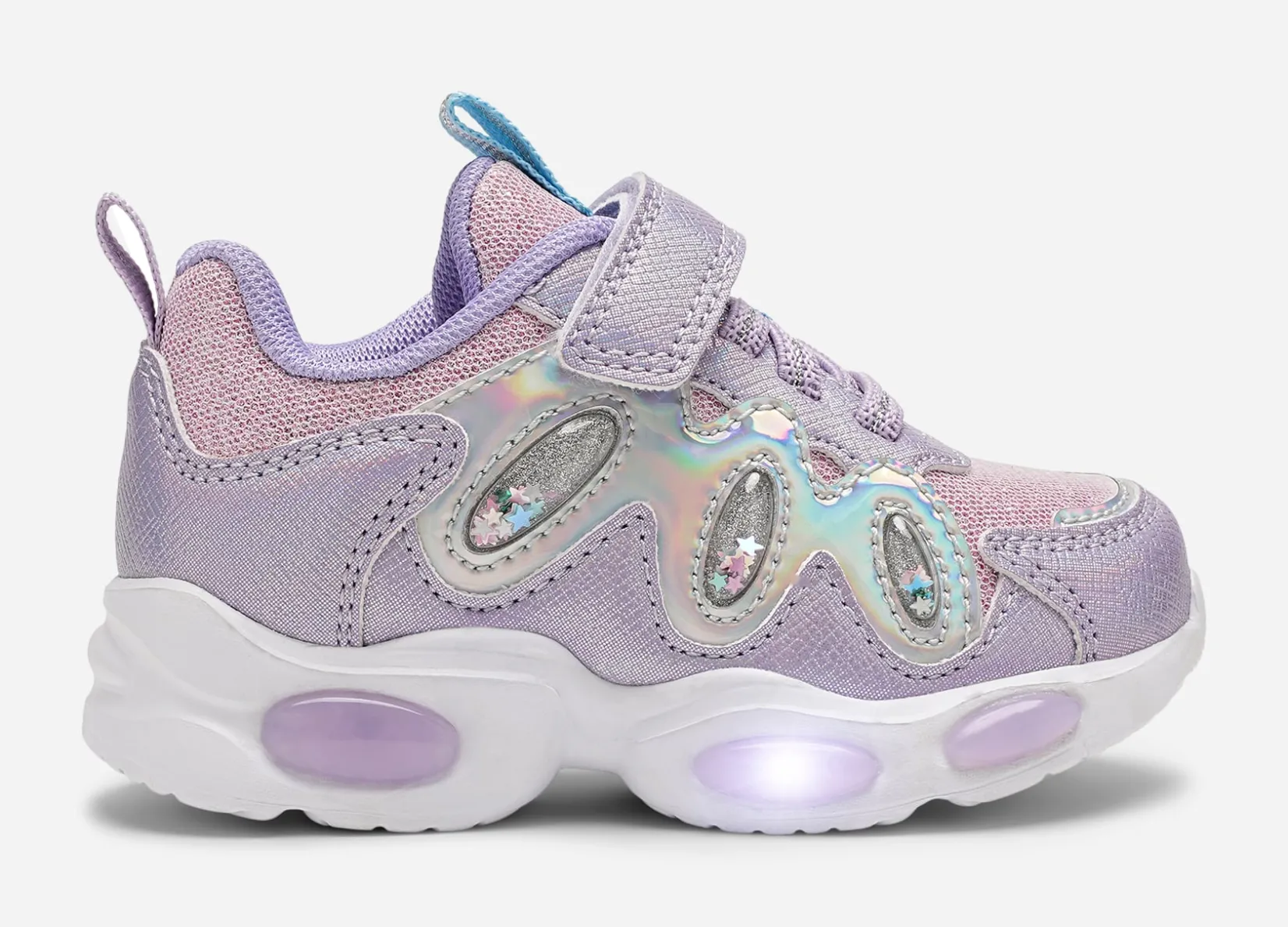 Barn DINSKO Blinkande Barnskor|Sneakers<,Blinkande sneakers