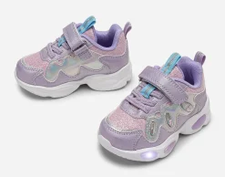 Barn DINSKO Blinkande Barnskor|Sneakers<,Blinkande sneakers