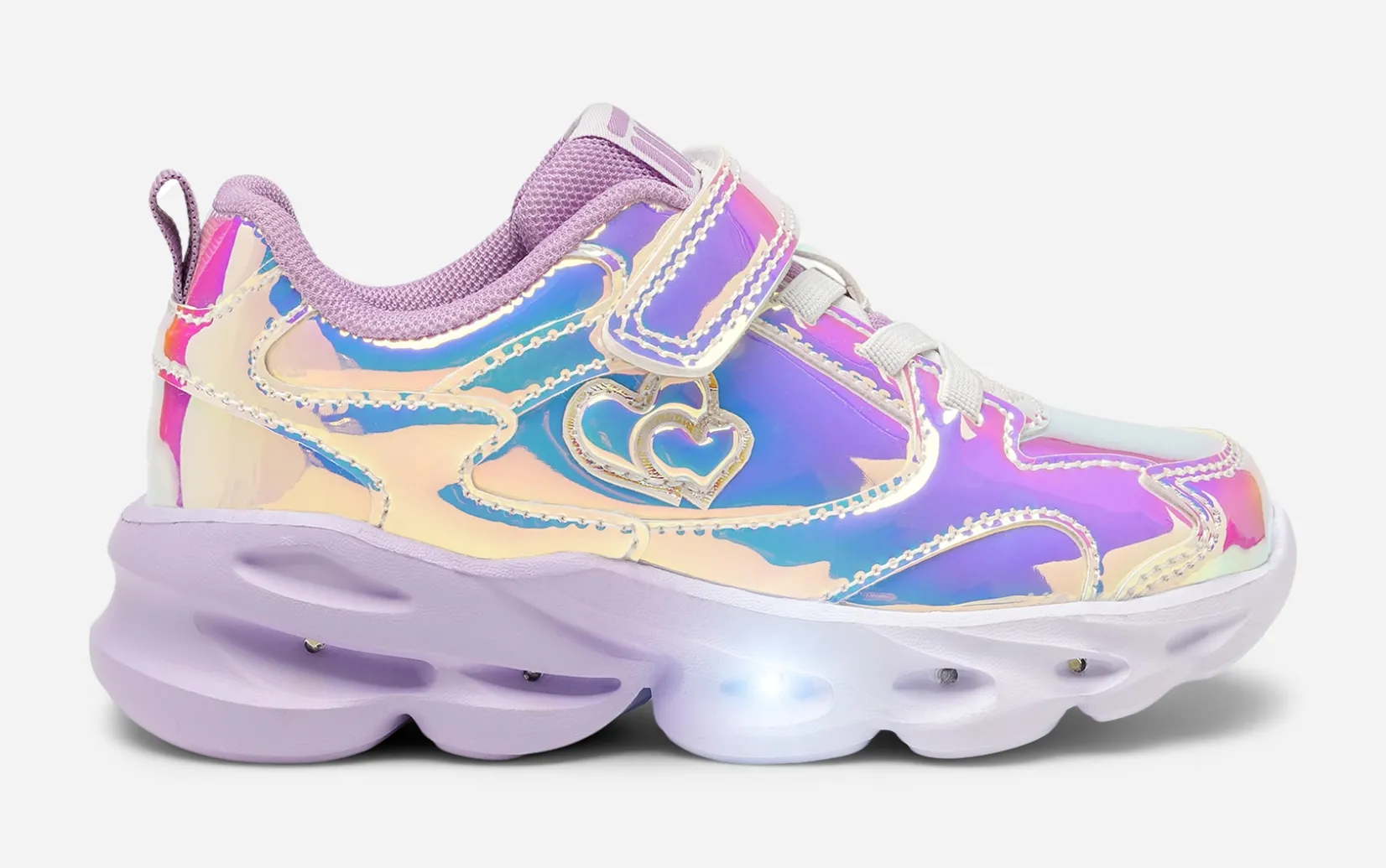 Barn DINSKO Blinkande Barnskor|Sneakers<,Blinkande sneakers