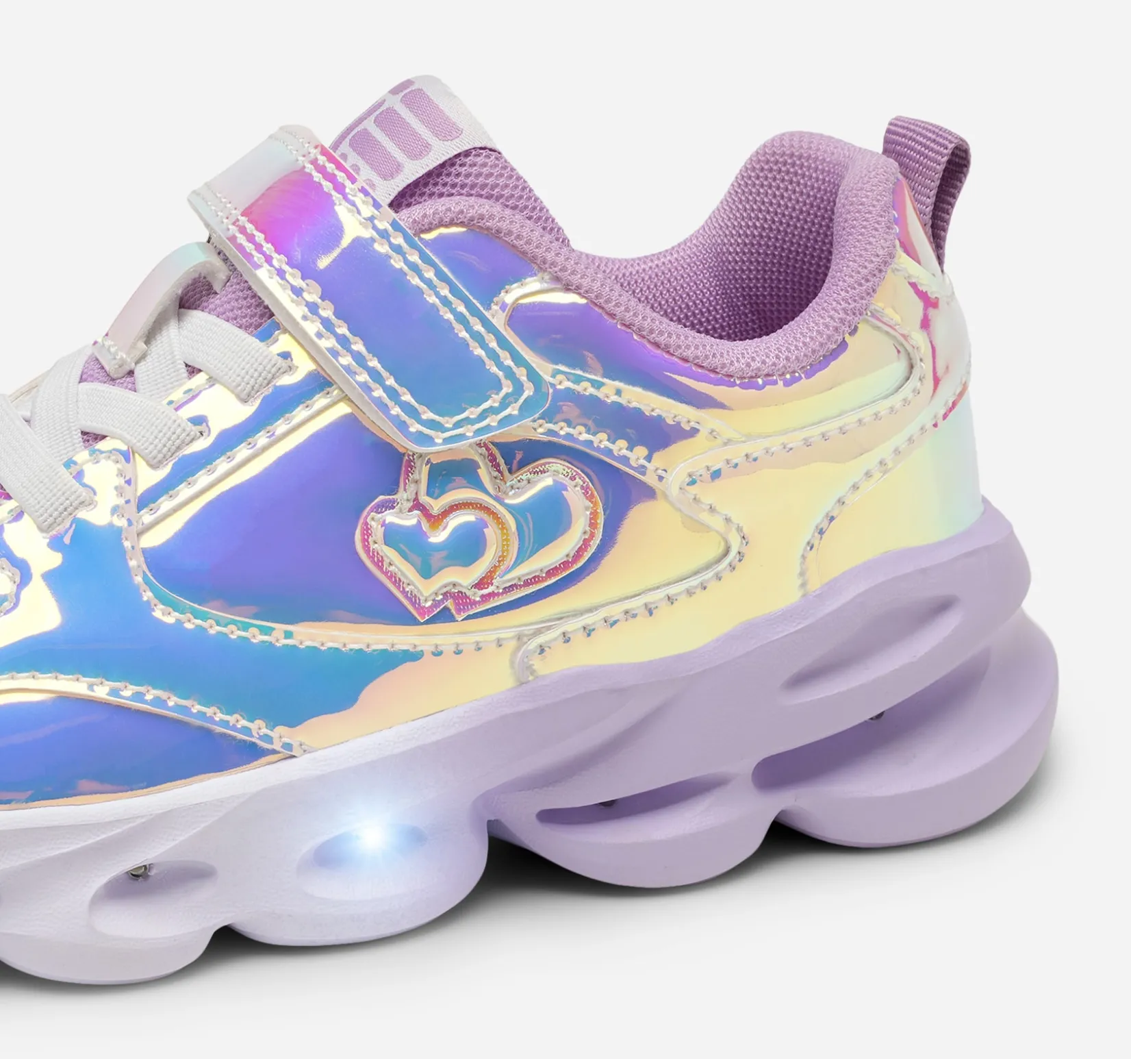 Barn DINSKO Blinkande Barnskor|Sneakers<,Blinkande sneakers
