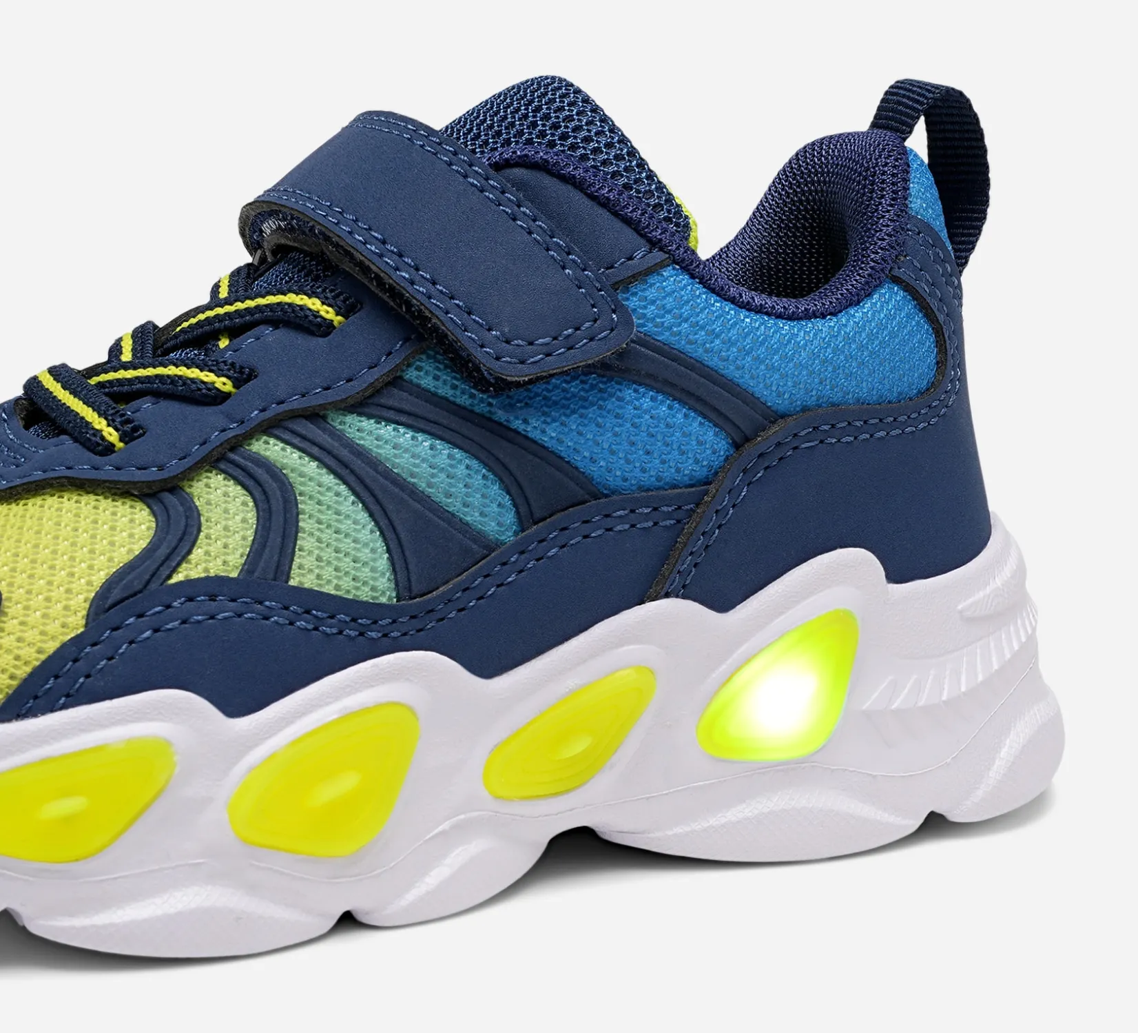 Barn DINSKO Blinkande Barnskor|Sneakers<,Blinkande sneakers