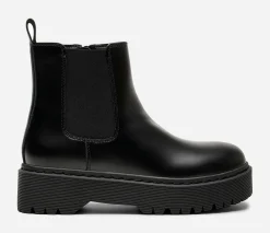 Barn DINSKO Boots Och Kängor|Höstskor<,Fleecefodrade boots