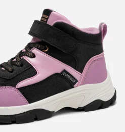 Barn DINSKO Vattentäta Barnskor|Sneakers<,Fleecefodrade höga sneakers waterproof