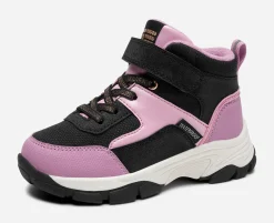 Barn DINSKO Vattentäta Barnskor|Sneakers<,Fleecefodrade höga sneakers waterproof