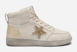 Barn DINSKO Sneakers|Vårskor<,Höga sneakers med dragkedja