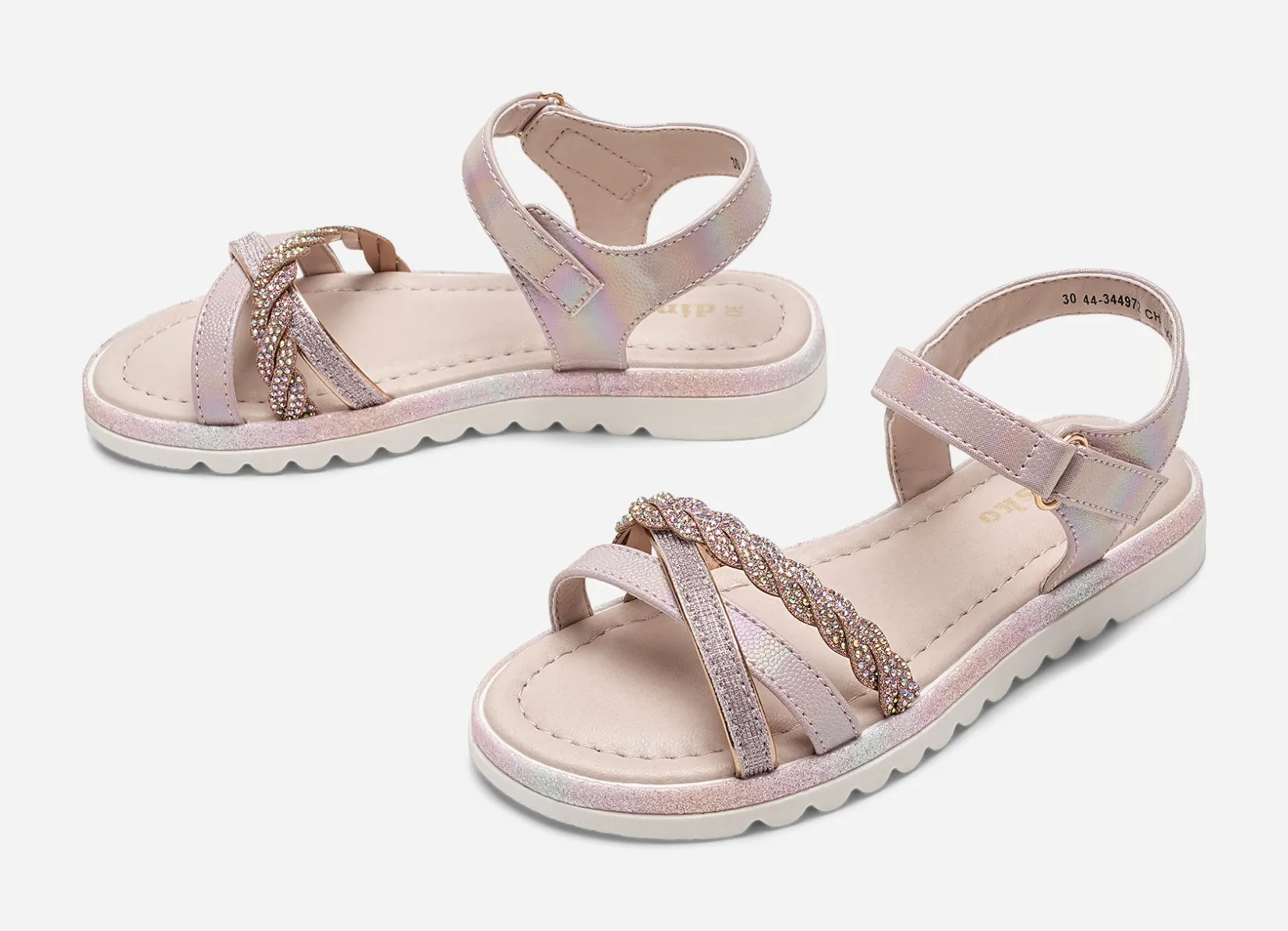 Barn DINSKO Sandaler|Sommarskor<,Sandaler med remmar
