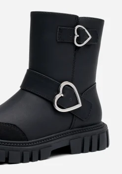 Barn DINSKO Boots Och Kängor|Vinterskor<,Varmfodrade stövlar