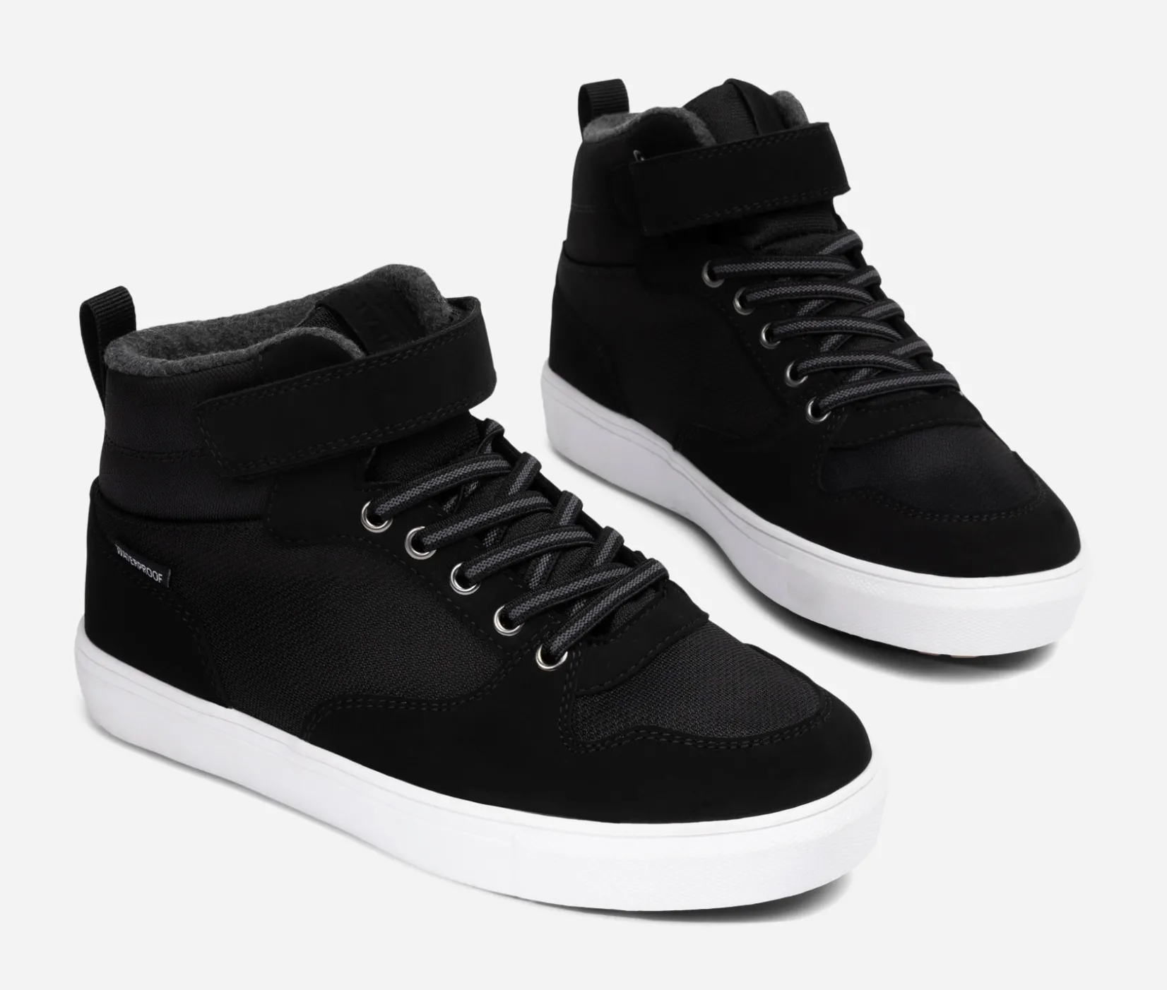 Barn LINEAR Vattentäta Barnskor|Boots Och Kängor<,Fleecefodrade höga sneakers waterproof