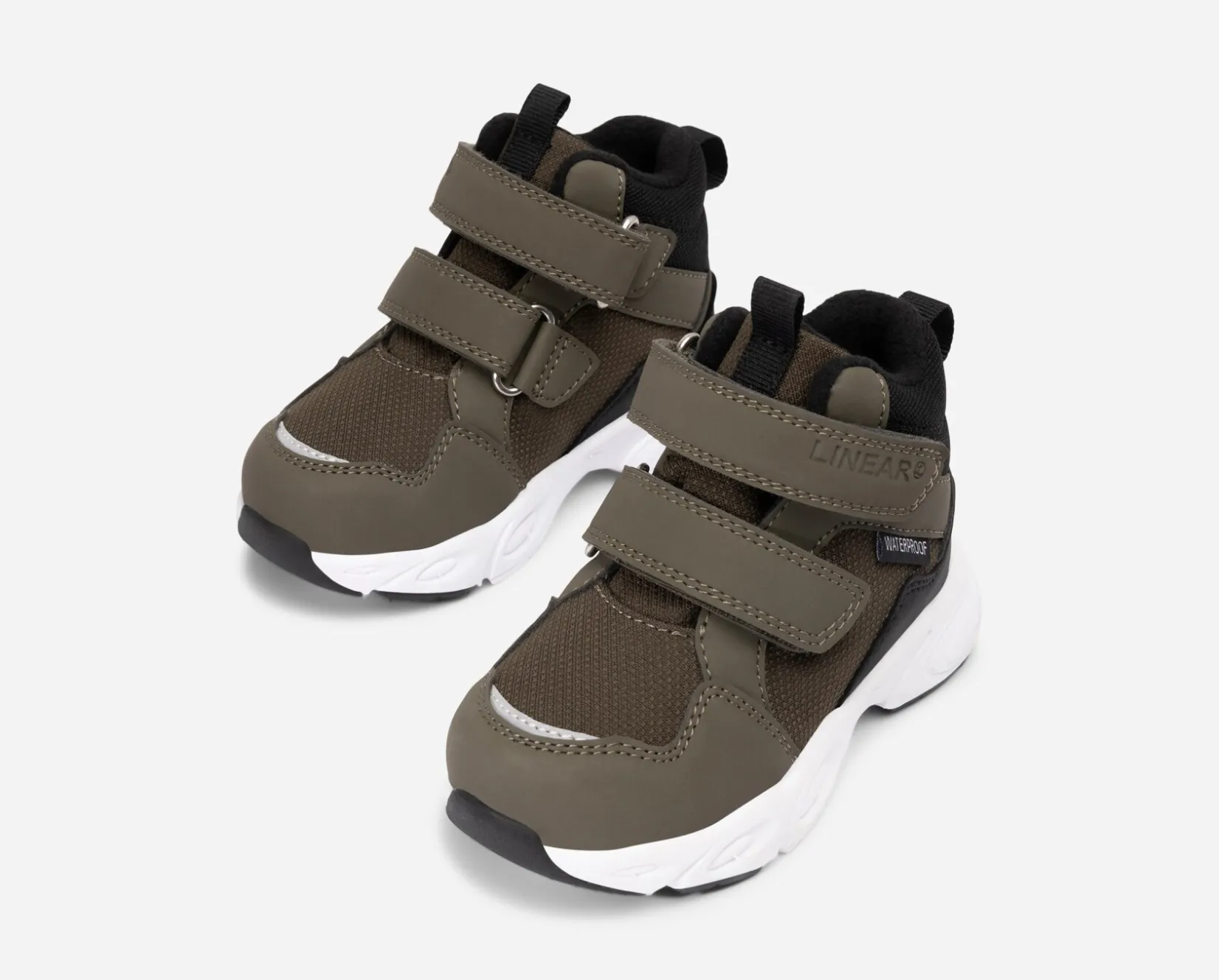 Barn LINEAR Vattentäta Barnskor|Babyskor<,Höga sneakers, waterproof