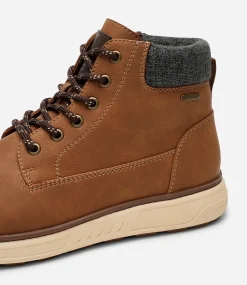 LINEAR Boots Och Kängor|Vinterskor<,Varmfodrade boots med snörning