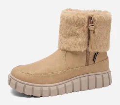 Barn LINEAR Boots Och Kängor|Vinterskor<,Varmfodrade boots med dragkedja