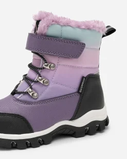 Barn LINEAR Vattentäta Barnskor|Boots Och Kängor<,Varmfodrade kängor waterproof