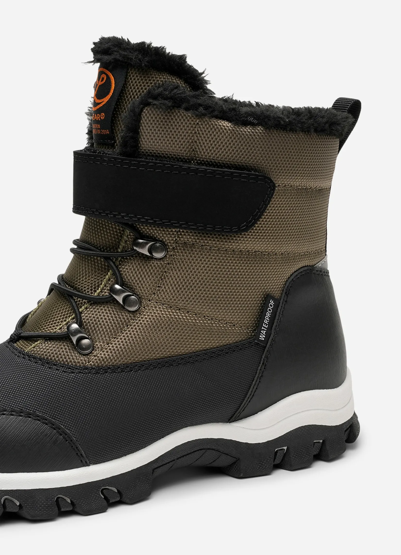 Barn LINEAR Vattentäta Barnskor|Boots Och Kängor<,Varmfodrade kängor waterproof