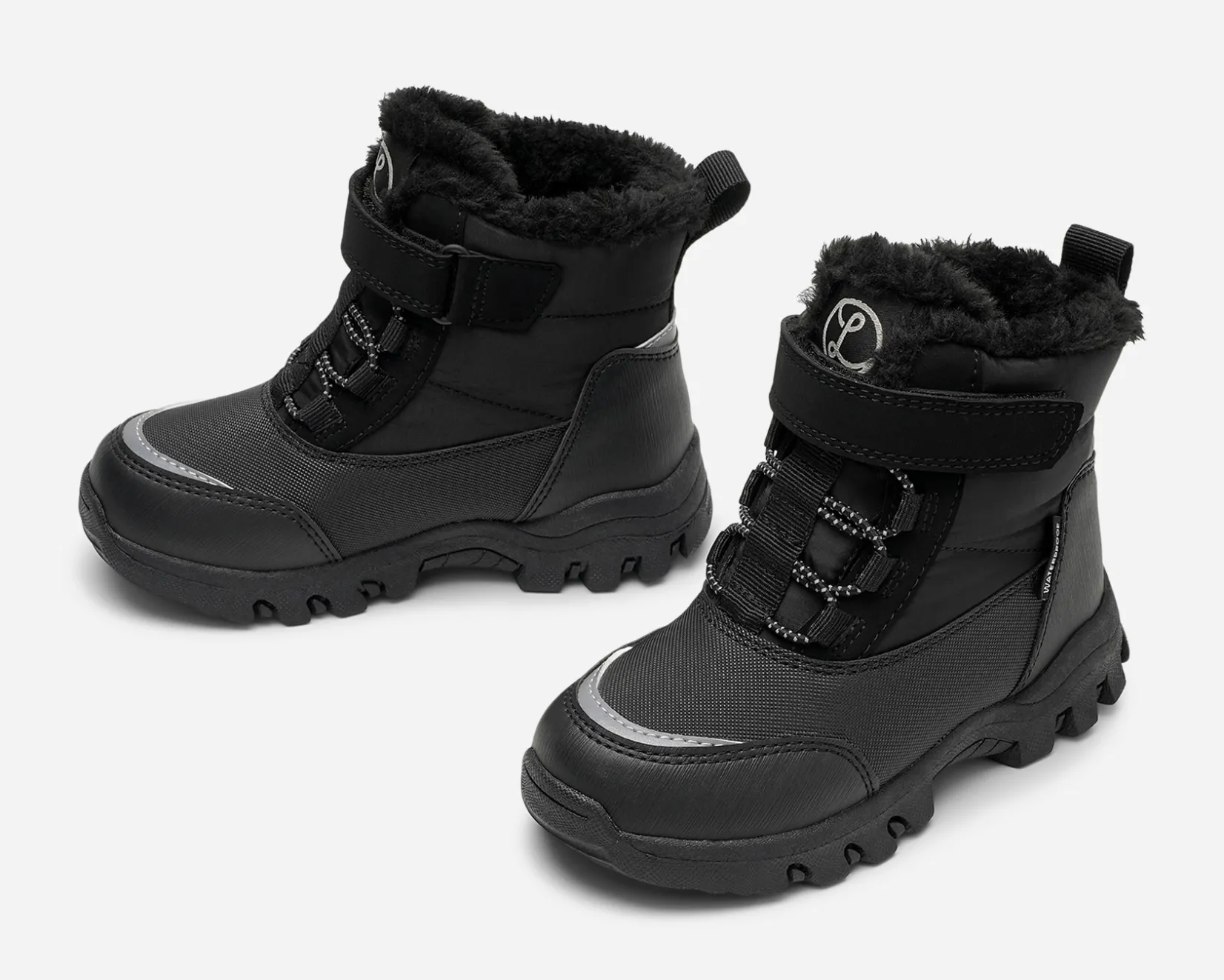 Barn LINEAR Vattentäta Barnskor|Boots Och Kängor<,Varmfodrade kängor waterproof