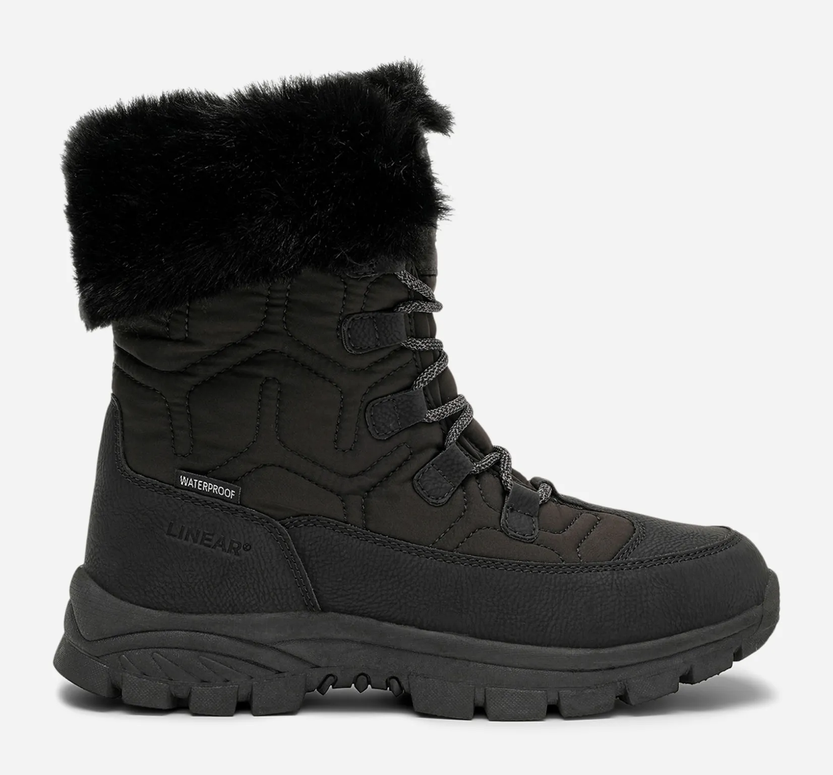 LINEAR Boots Och Kängor|Vinterskor<,Varmfodrade kängor waterproof