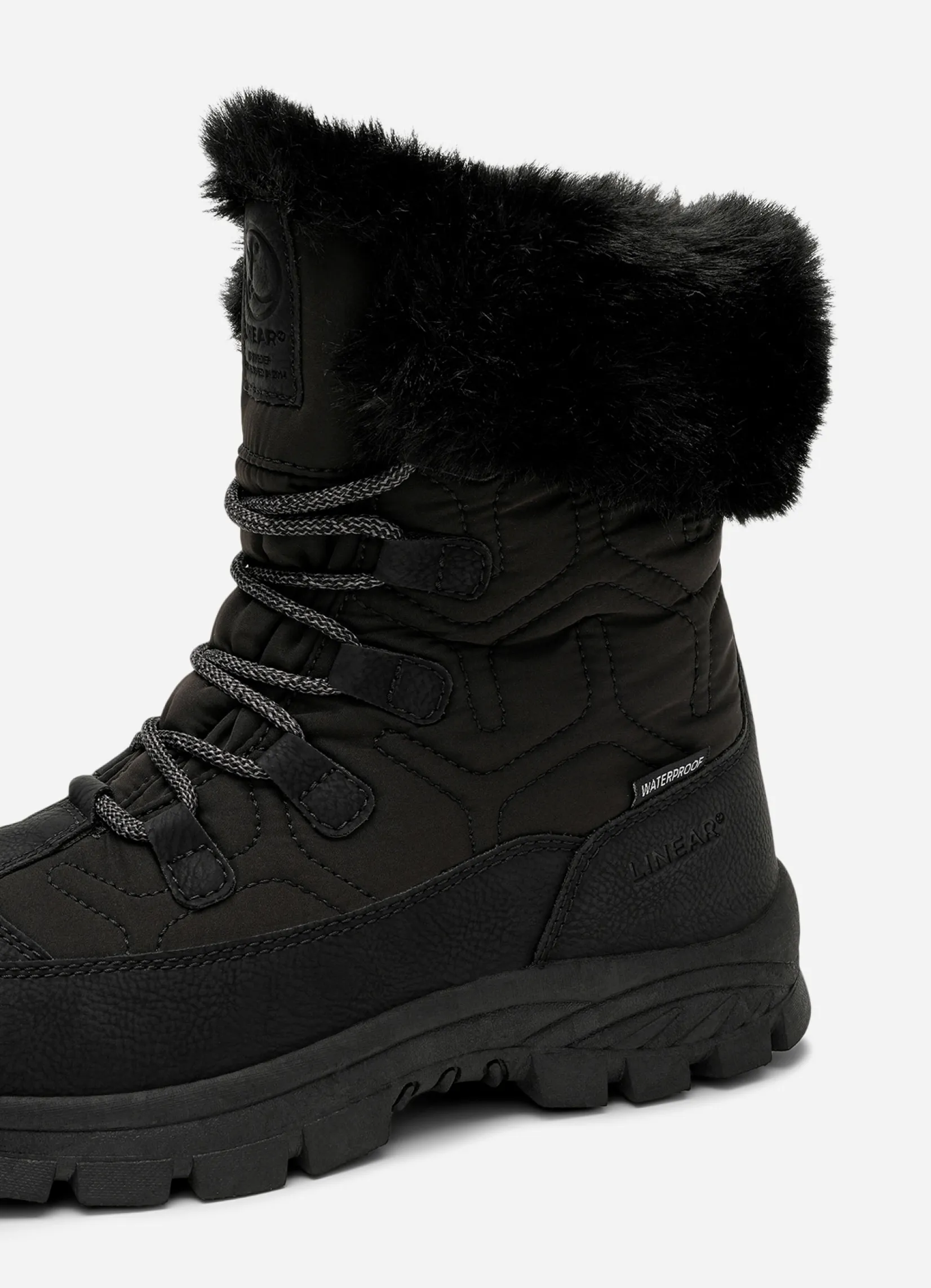 LINEAR Boots Och Kängor|Vinterskor<,Varmfodrade kängor waterproof