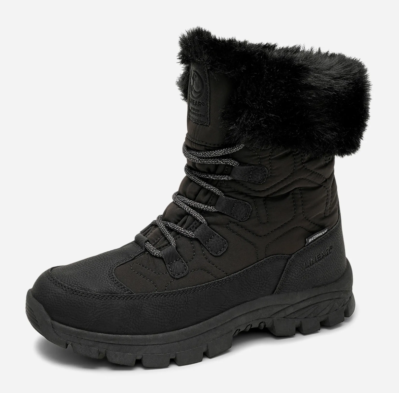 LINEAR Boots Och Kängor|Vinterskor<,Varmfodrade kängor waterproof
