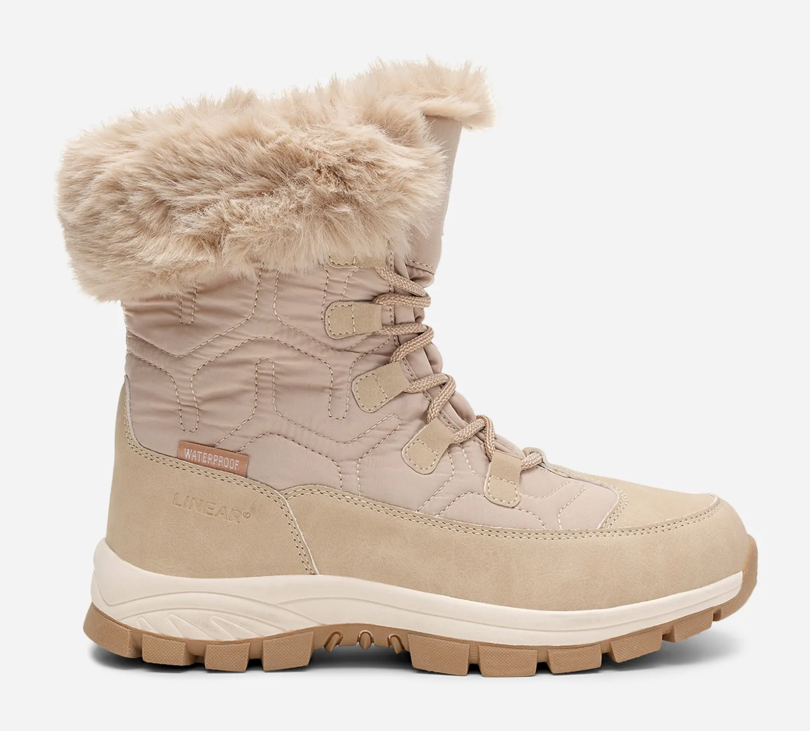 LINEAR Boots Och Kängor|Vinterskor<,Varmfodrade kängor waterproof