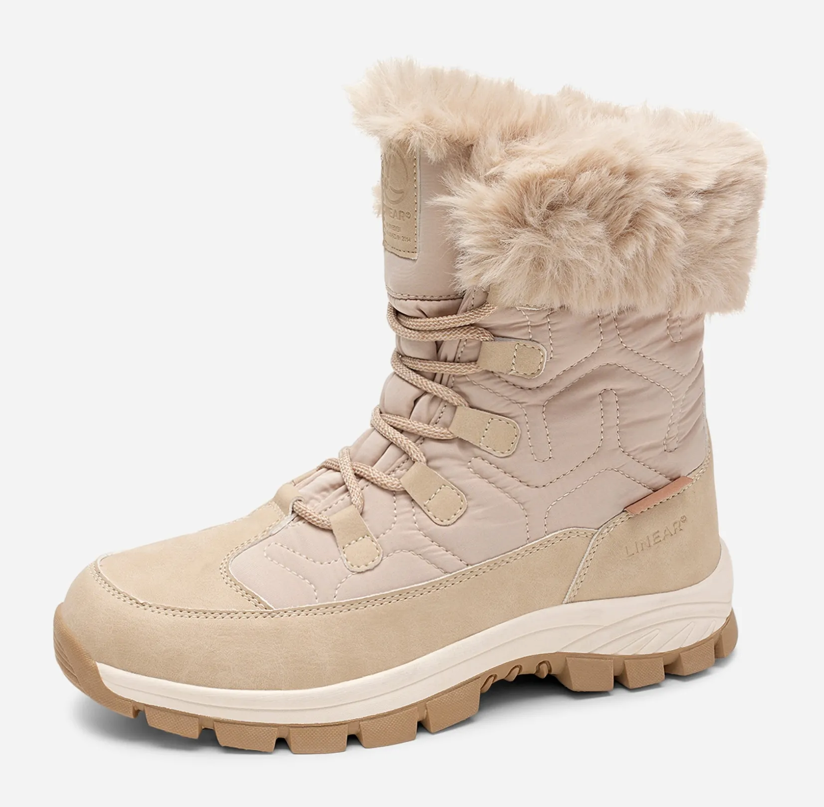 LINEAR Boots Och Kängor|Vinterskor<,Varmfodrade kängor waterproof