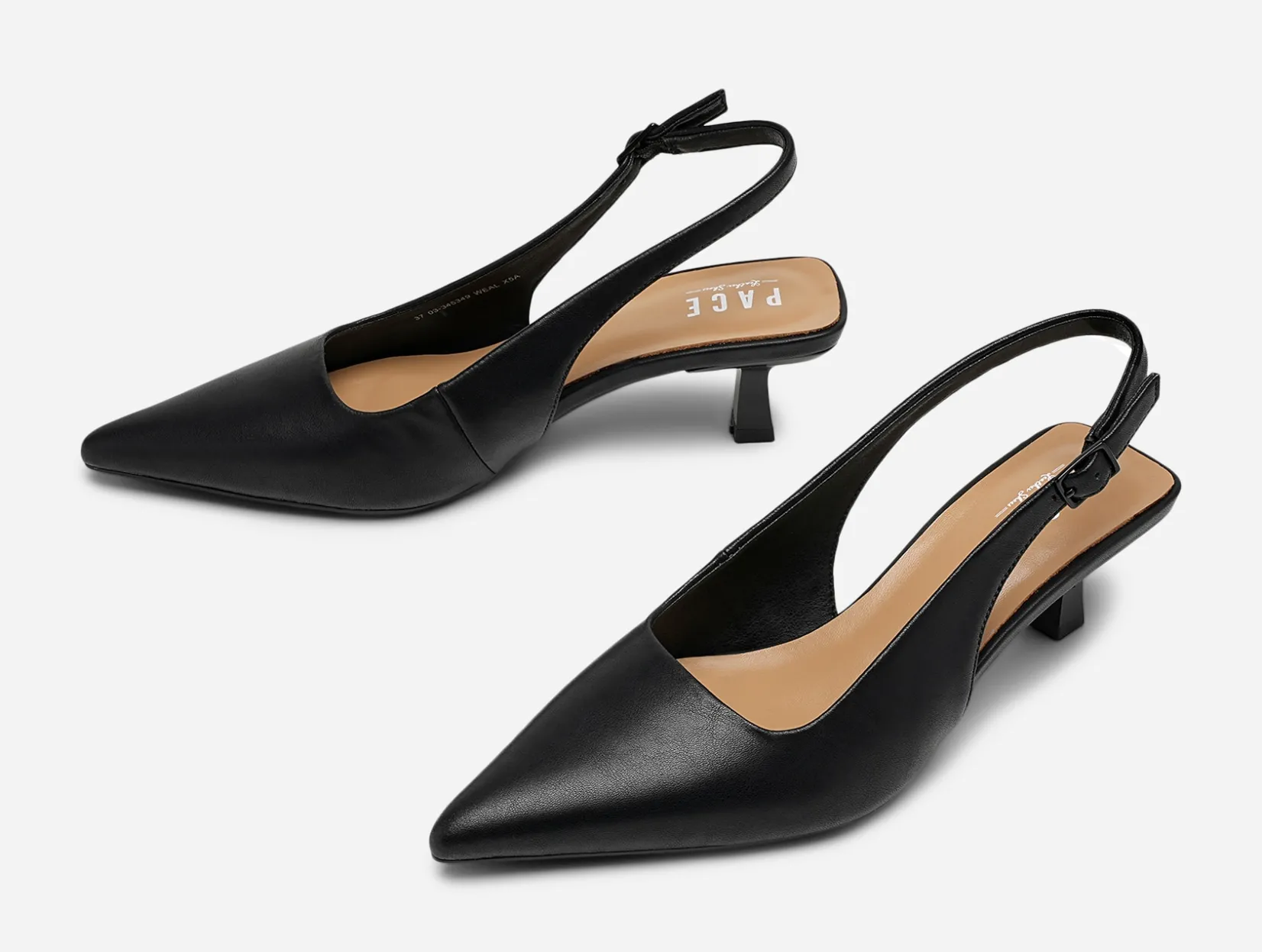 PACE Skinnskor|Pumps<,Pumps med slingback