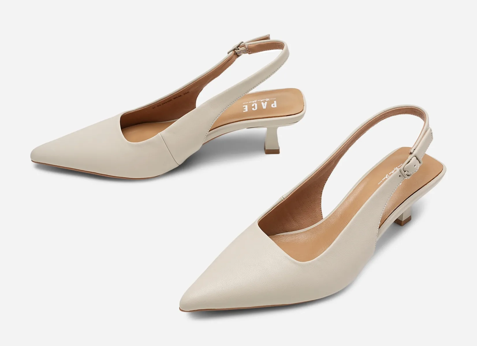 PACE Skinnskor|Pumps<,Pumps med slingback