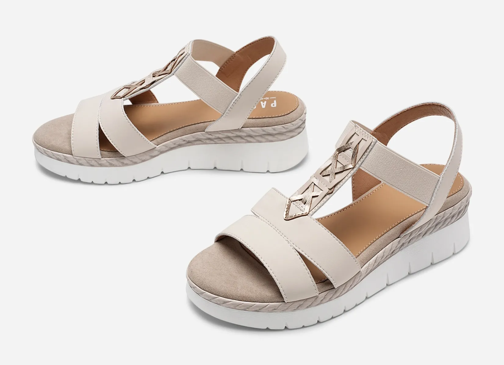 PACE Skinnskor|Sandaler<,Sandaler med remmar