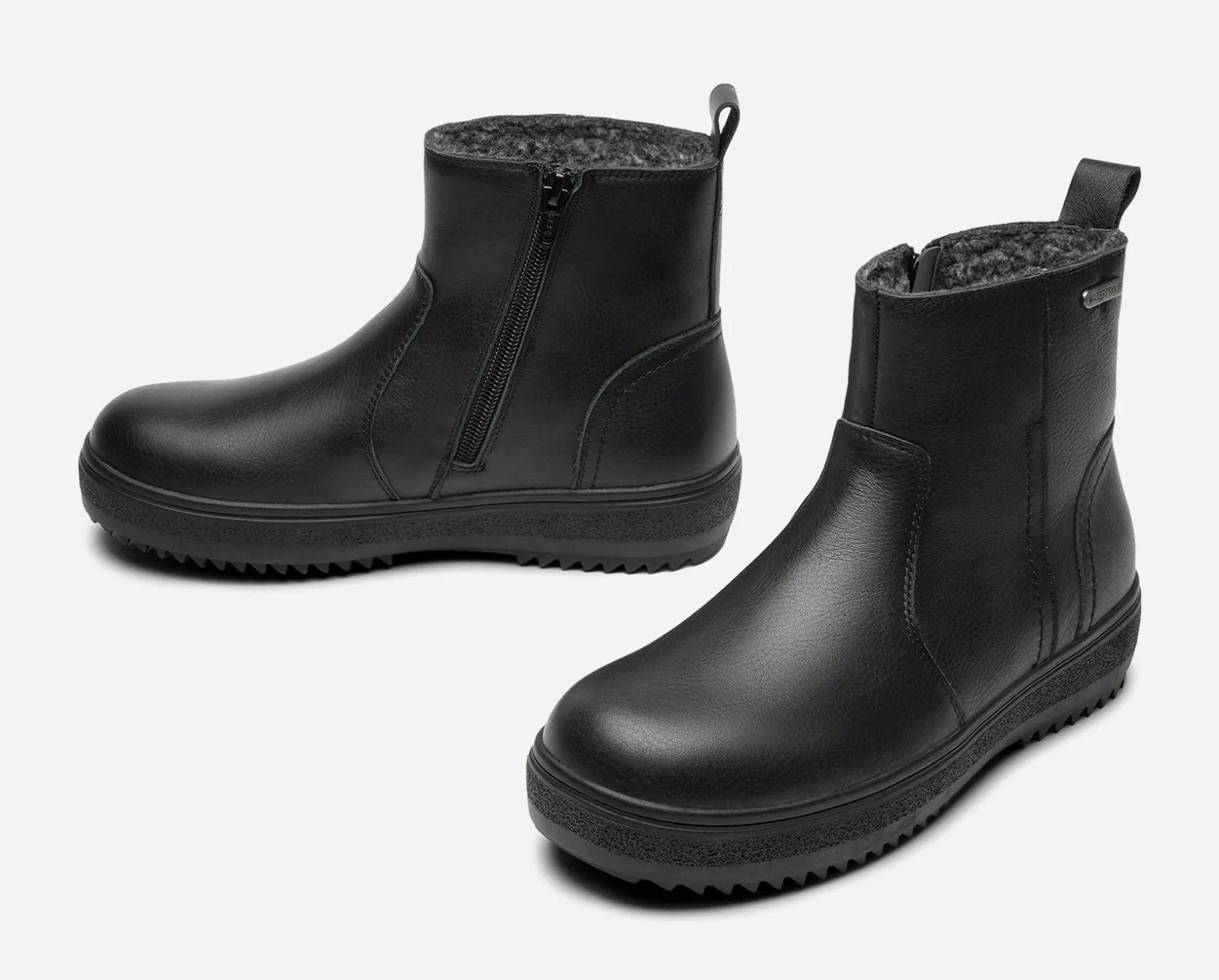 PACE Skinnskor|Boots Och Kängor<,Varmfodrade boots, waterproof