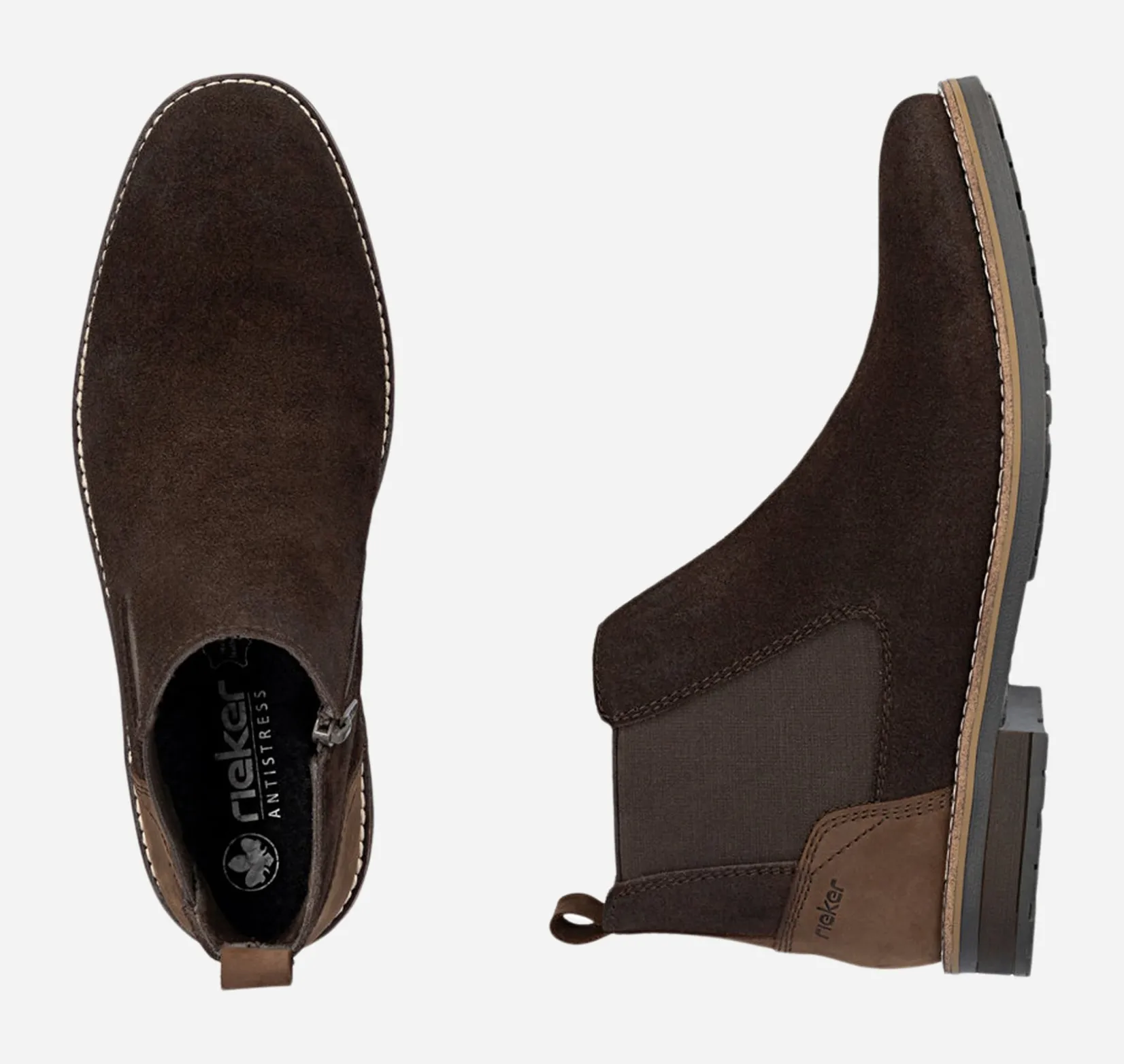 RIEKER Rieker|Skinnskor<,Chelseaboots
