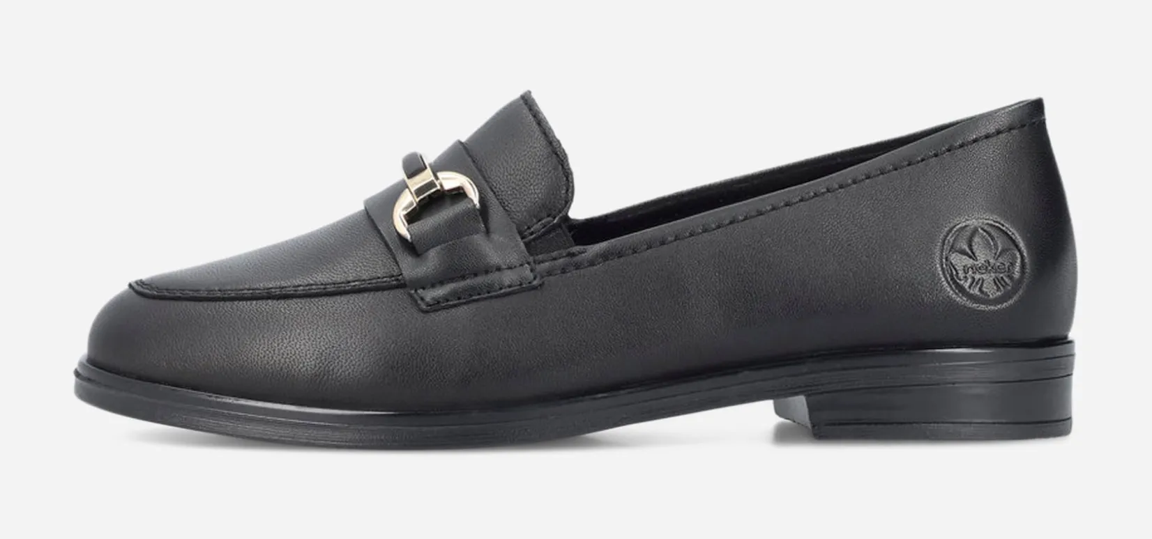 RIEKER Rieker|Skinnskor<,Loafers med spänne